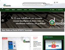 Tablet Screenshot of dponto.com.br